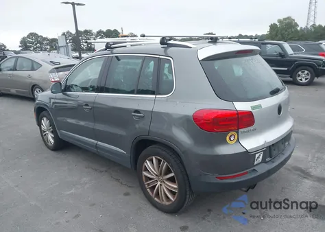2013 Volkswagen Tiguan Se из США, поврежденный, VIN WVGBV3AX9DW623266